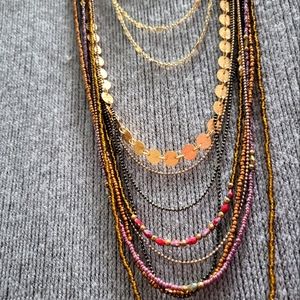 Layered necklace